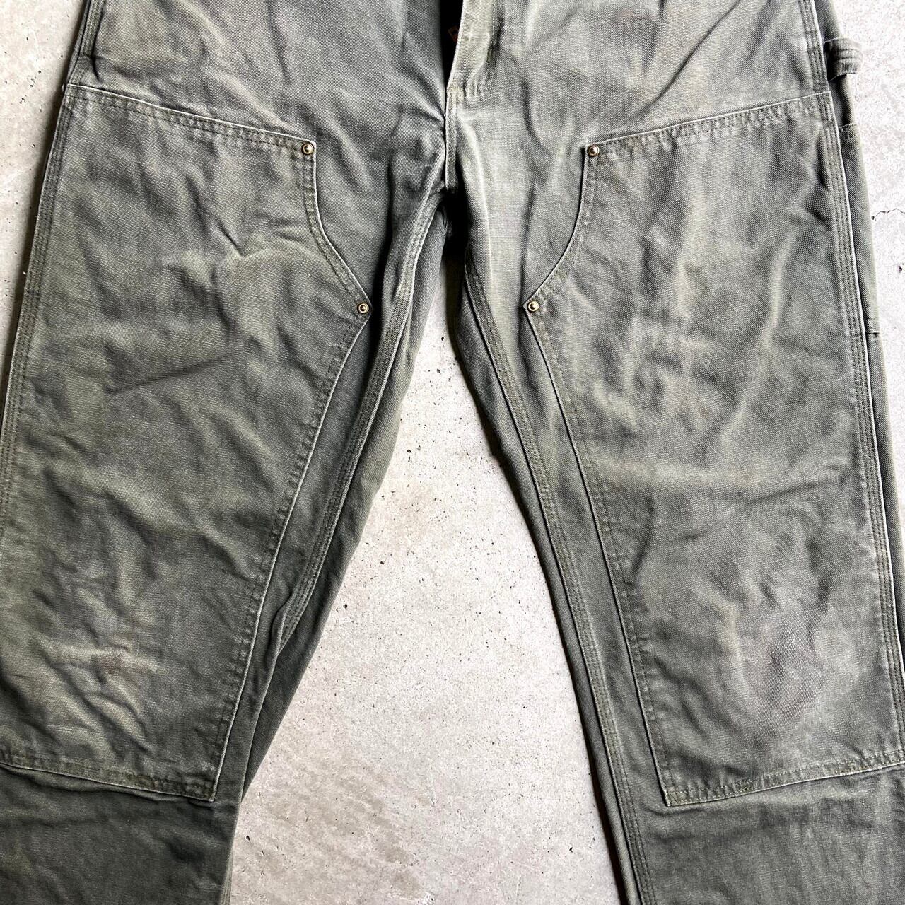90年代 USA製 Carhartt カーハート ダック地 ダブルニー ワークパンツ