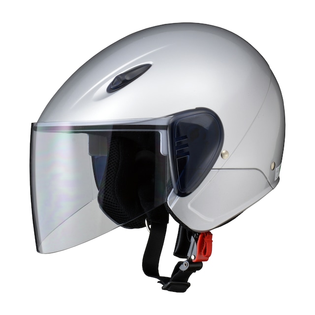 【公式】SERIO RE-351　セミジェットヘルメット　シルバー　LLサイズ