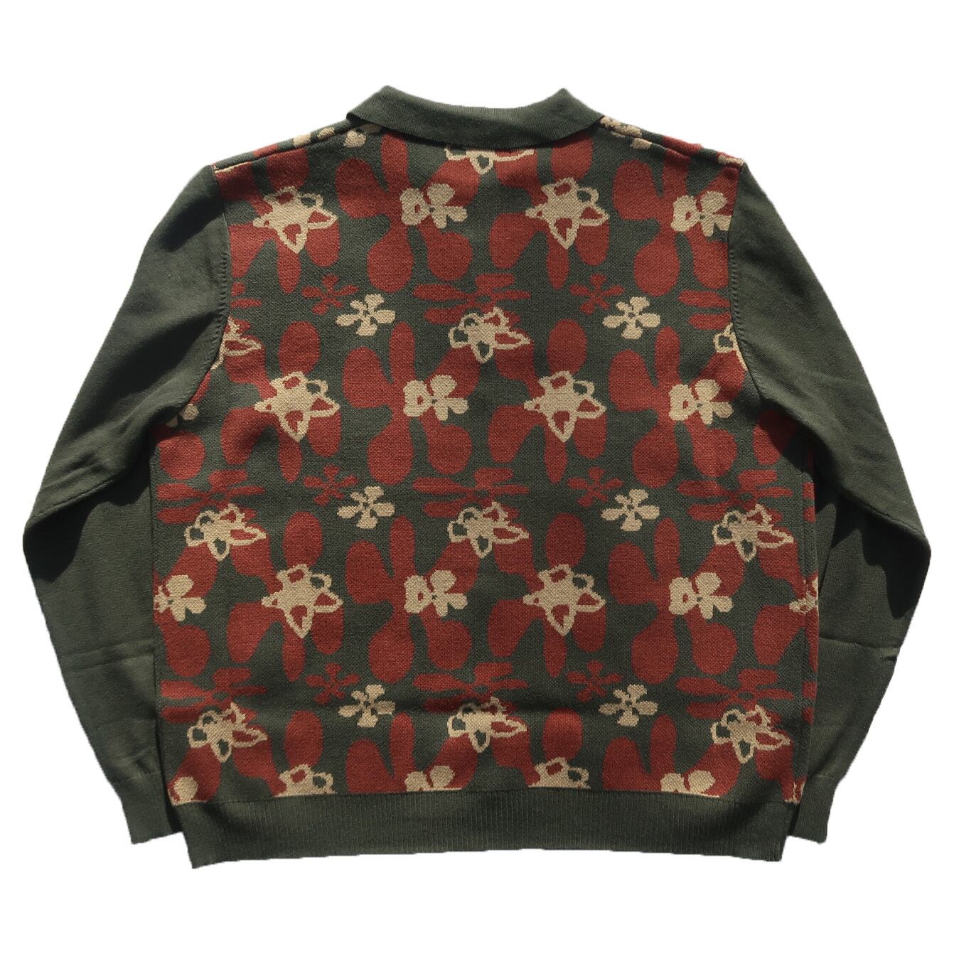 TTT_MSW Flower Camo Knit Polo-