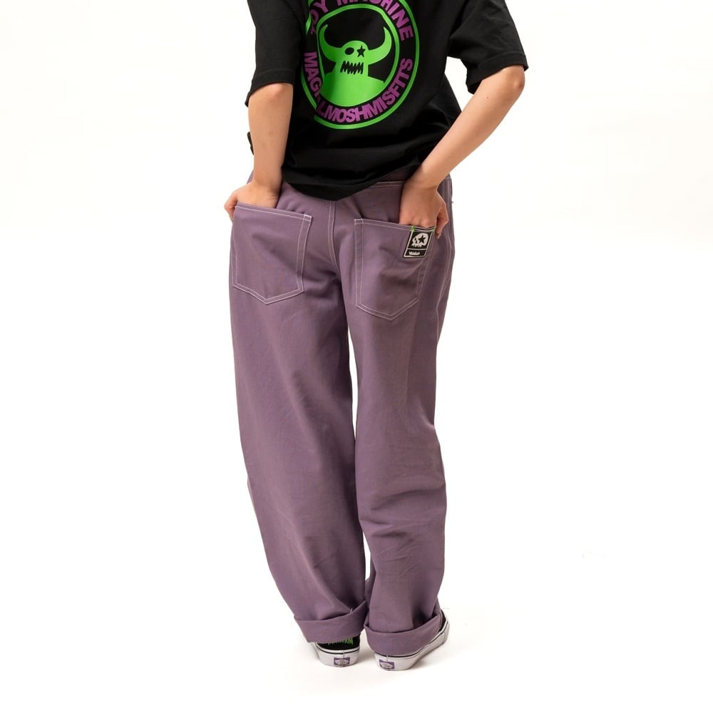 TOY MACHINE x MxMxM 】FIRE STITCH EASY BAGGY PANTS マジカル