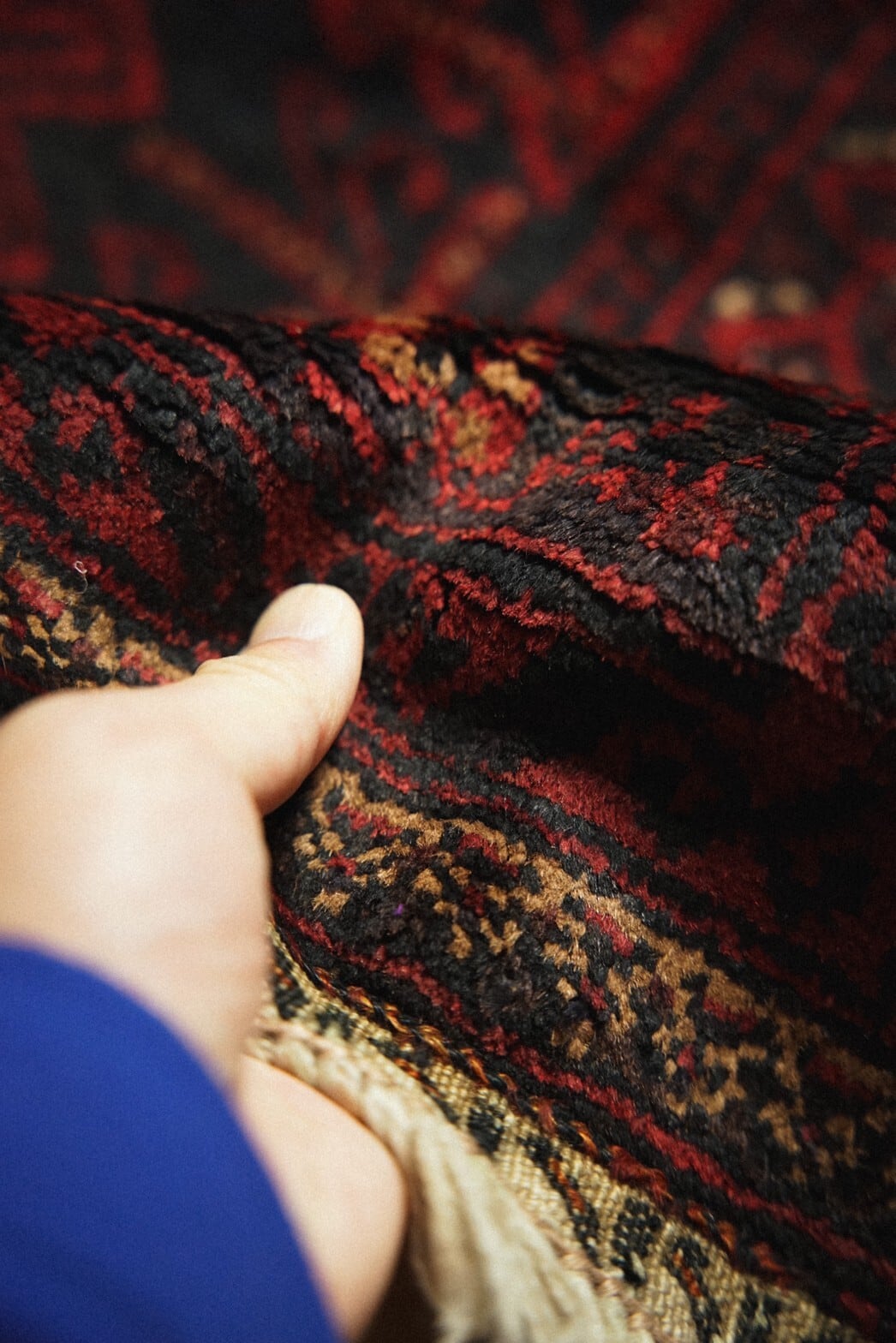 400-Vintage Baluch rug | 手織りのヴィンテージラグ専門店 | Bahr