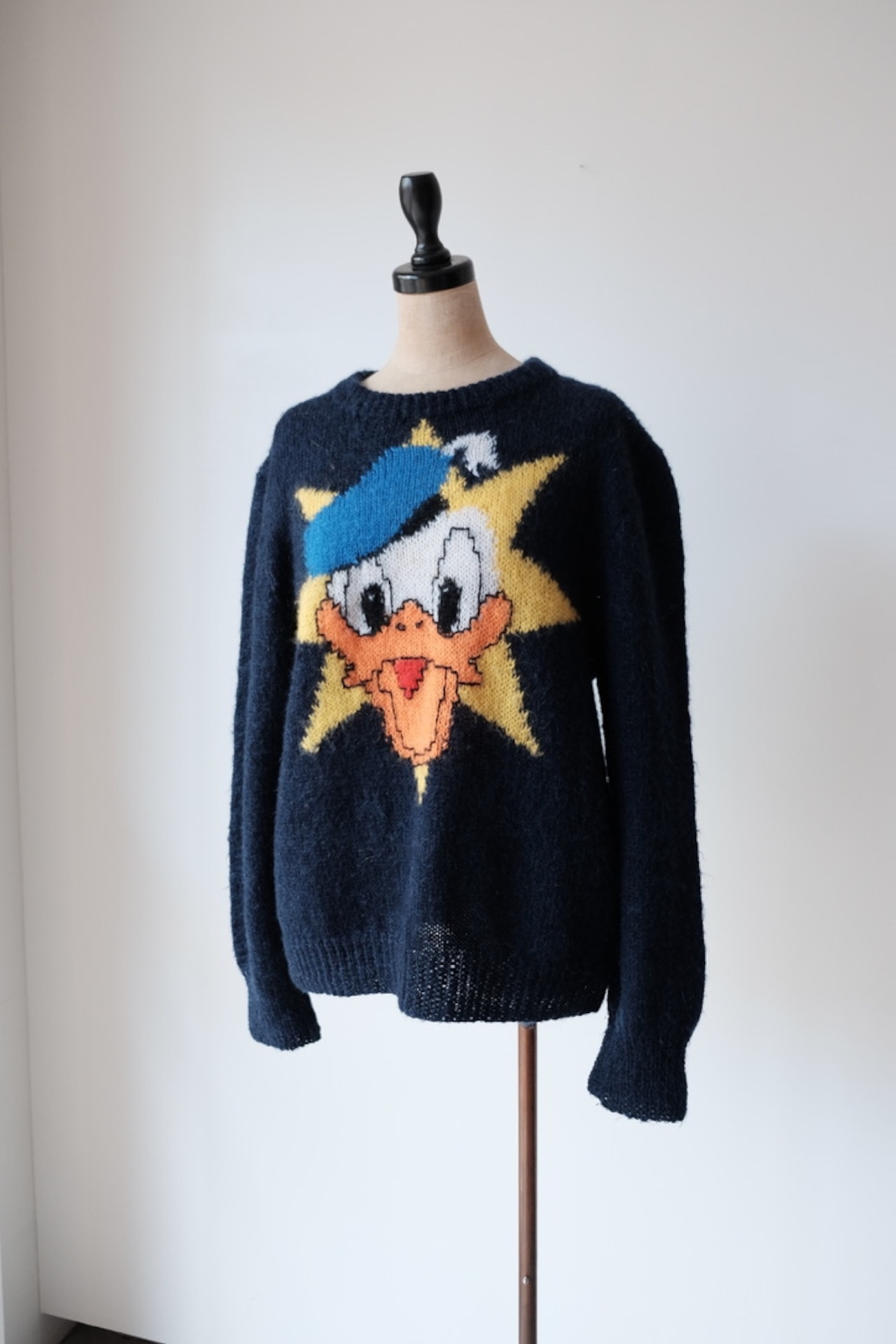 The famous duck mohair sweater
