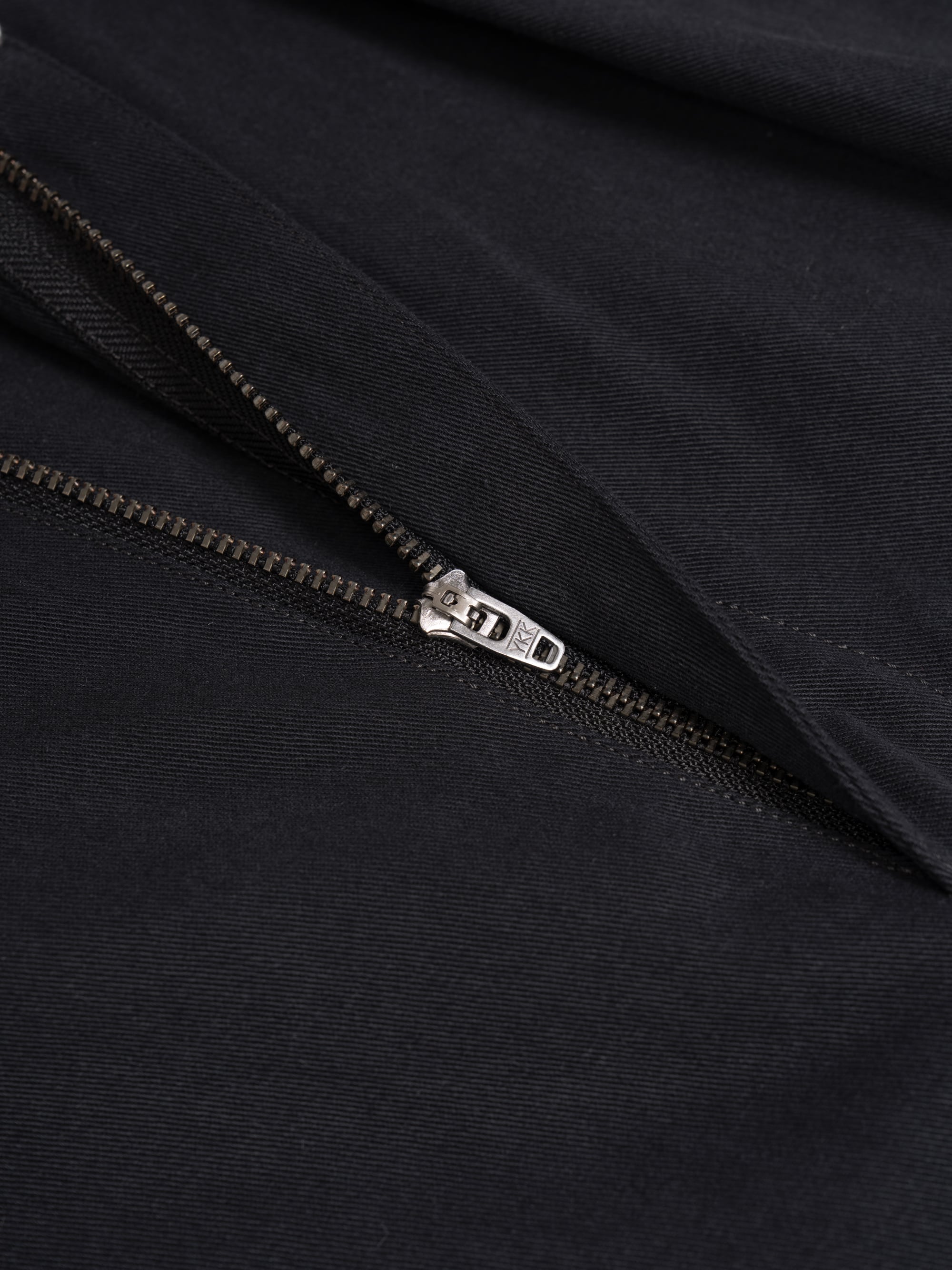 Cotton 2tuck Washed Chino Pants (black) | OVY