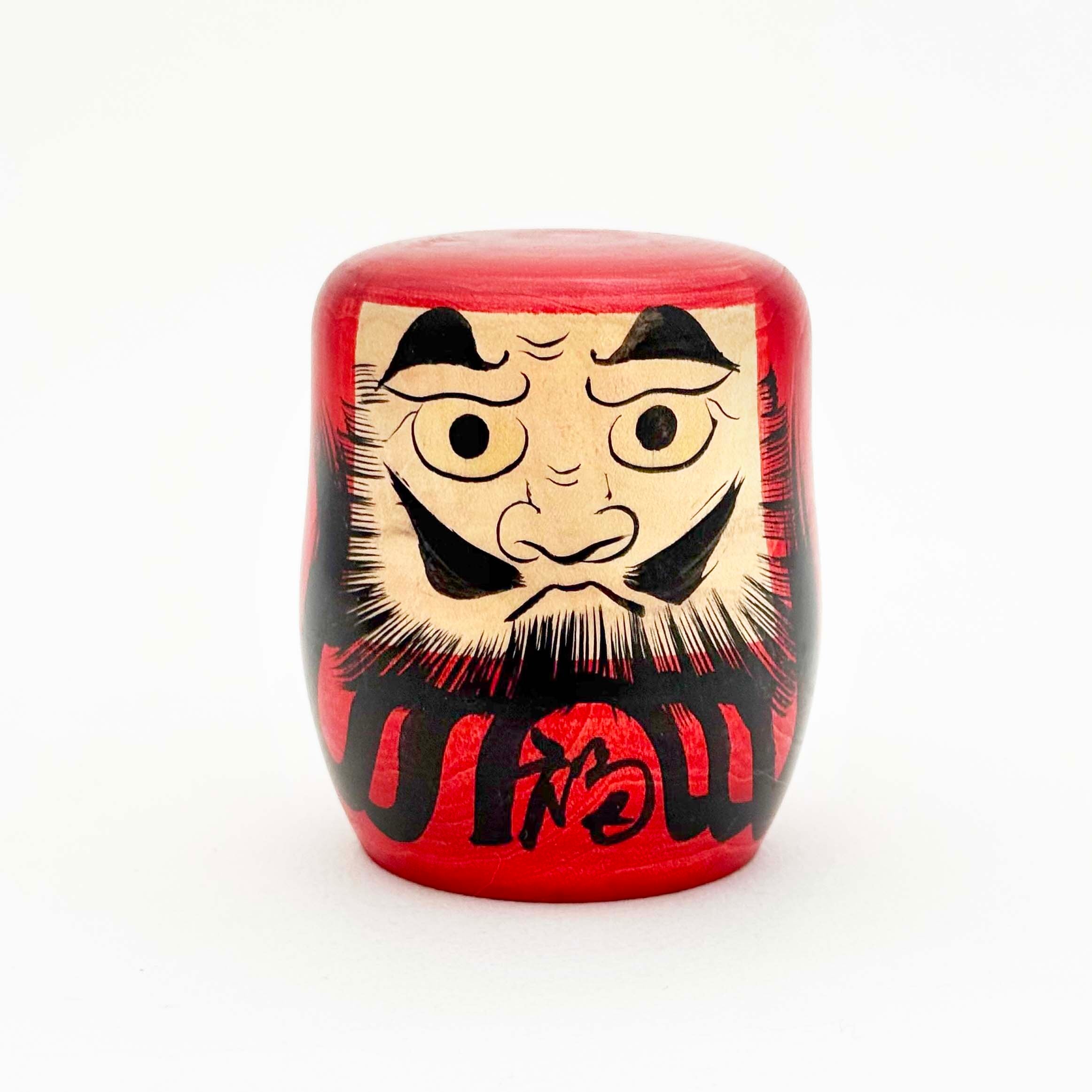 だるま木地玩具（遠刈田系 / 作田隆工人作）