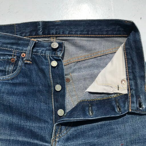 50's 60's LEVI'S リーバイス 501XX デニム オリジナル 紙パッチ 50's 60's LEVI'S リーバイス 501XX デニム オリジナル 紙パッチ