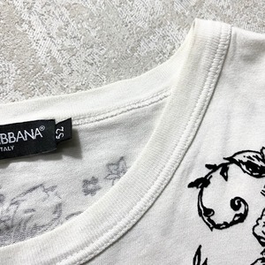 DOLCE&GABBANA floral print tee
