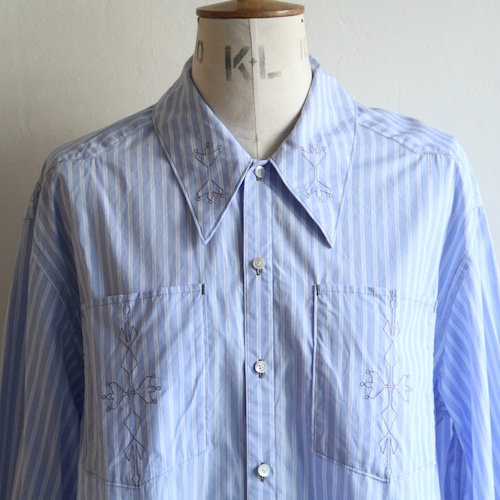 JOICEADDED【 womens 】 Geometric embroidered shirt