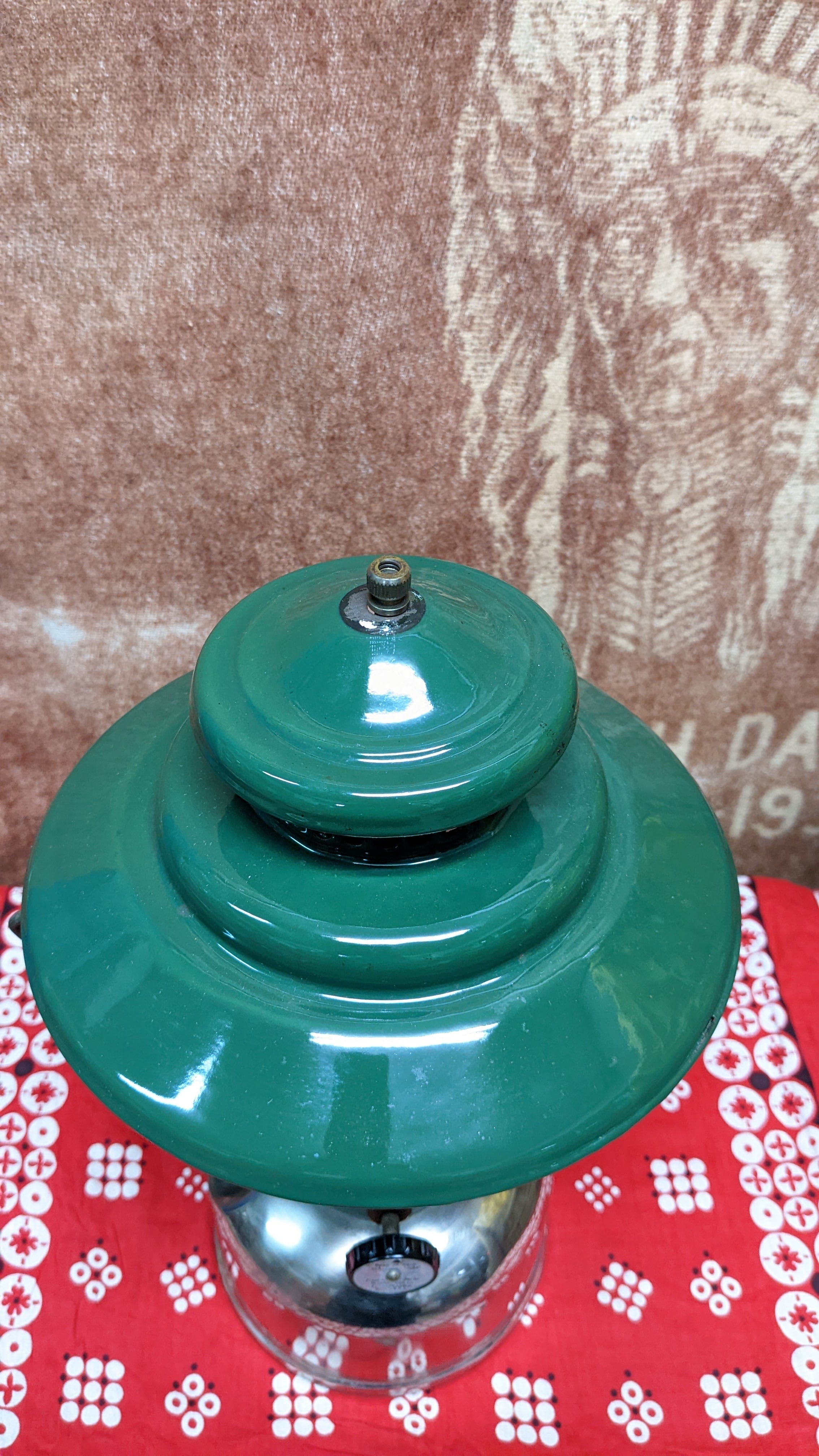1947 Vintage Coleman 228D Lantern Bighat CromeTank Sunshine 1947 Vintage Coleman 228D Lantern Bighat CromeTank Sunshine