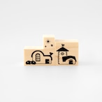 雪降るまち【セット】 | はんこ