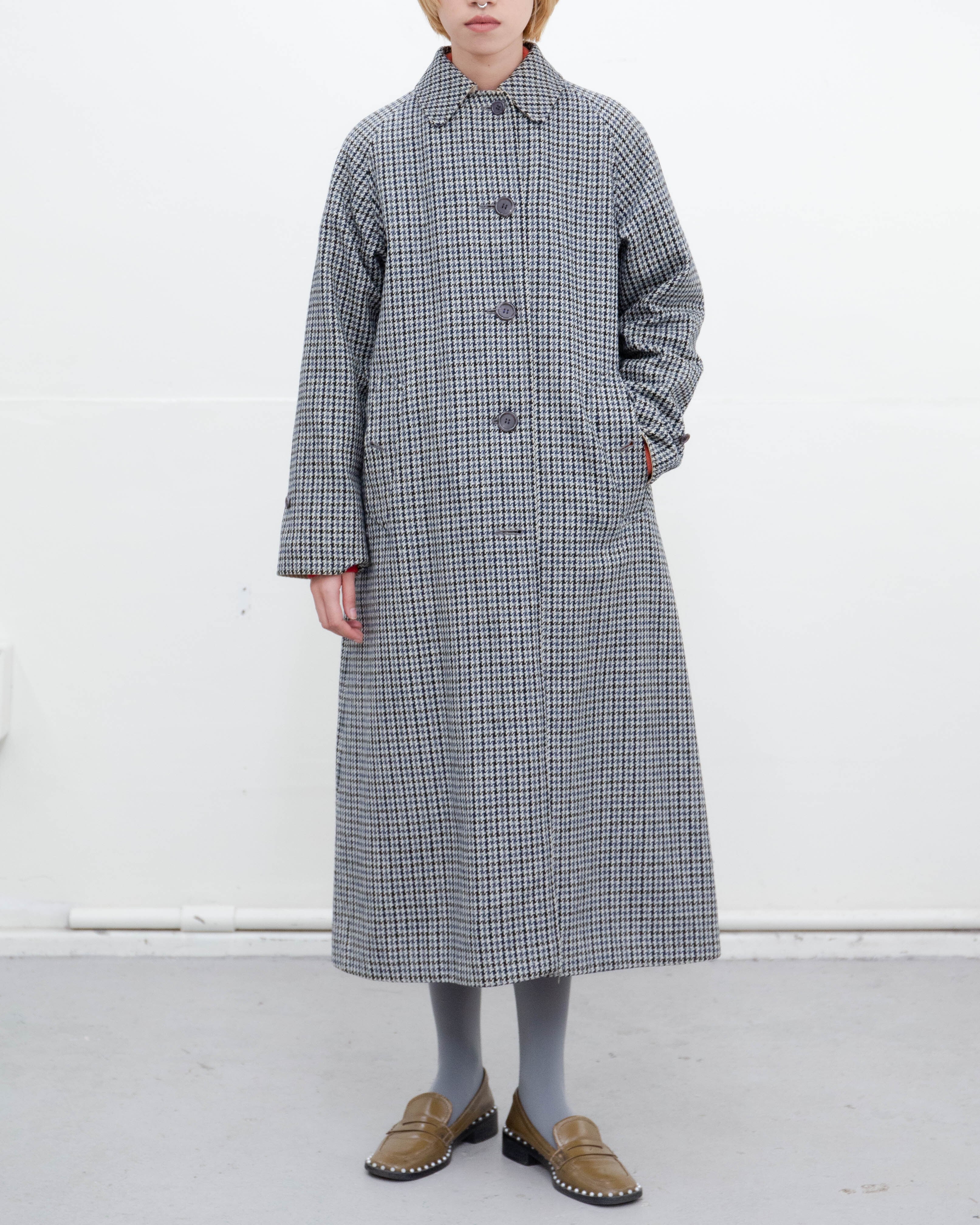 1970-80s Burberrys - single raglan reversible coat | LUIK FINN