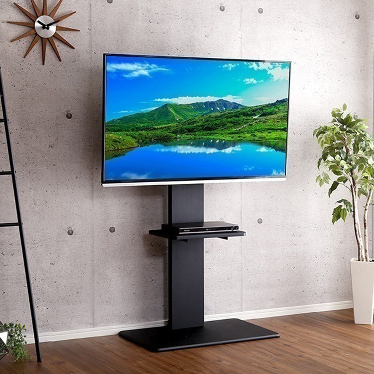 WALL 【デザイン賞4冠】A2 CASTER BASE テレビスタンド 超低床 隠し
