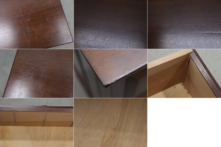 松本民芸家具 E-33型 ローチェスト ミズメザクラ無垢材 ローボード