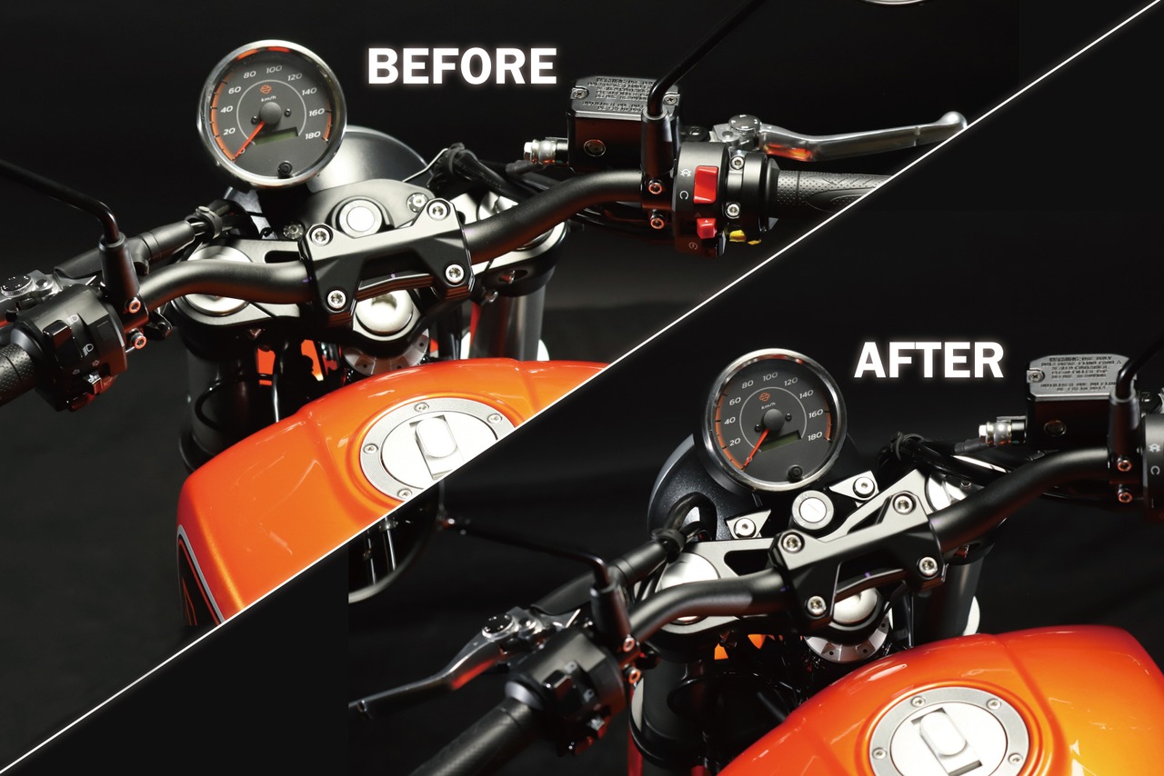 Meter relocation bracket for X350