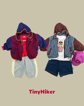 韓国子供服 / TinyHiker / 26Autumn / バディ ストライプジョガーパンツ / 秋服 *XS~XL *