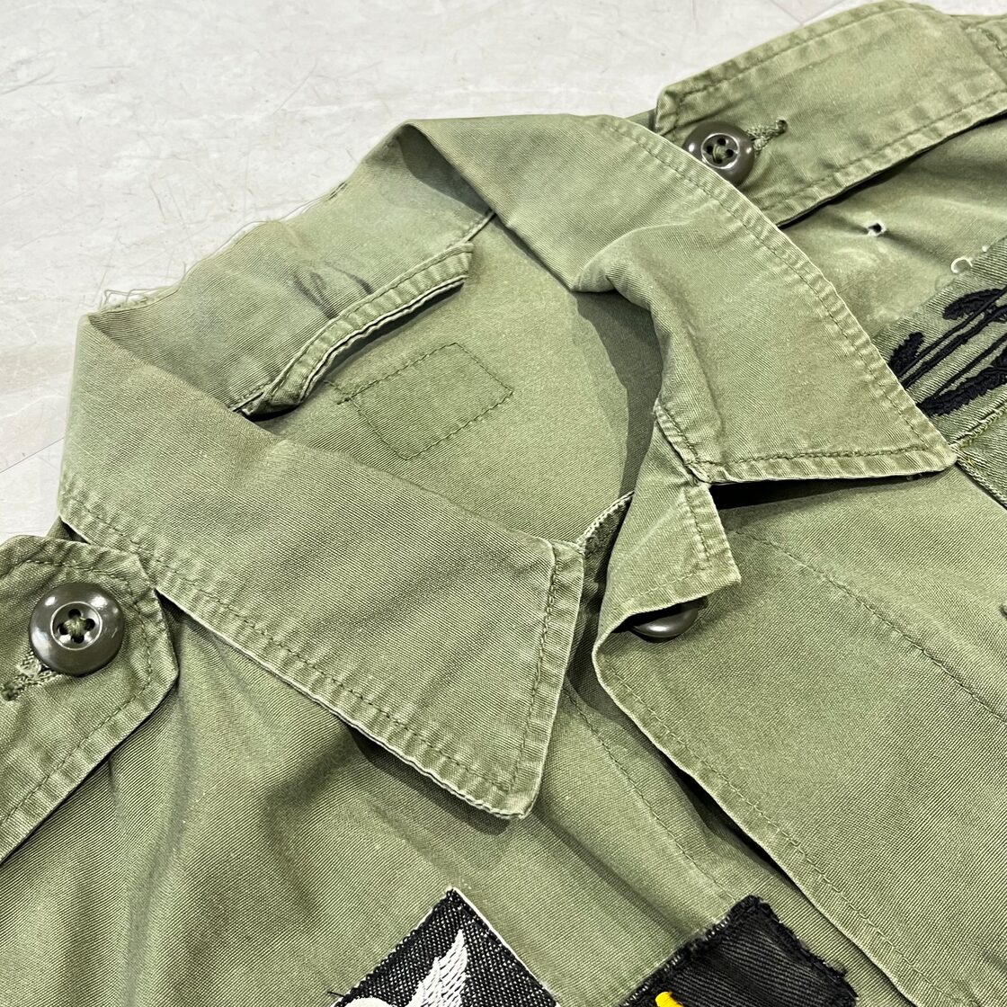 60s Us Army Jungle Fatigue Jacket 1st Type 60年代 US アーミー 