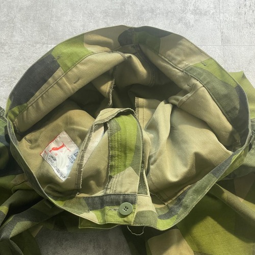 90s スウェーデン軍 実物 M90 カモ フィールドパンツ 180/75 w35 詳細写真14