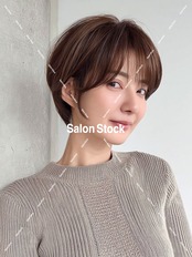 【レディース】丸みショート