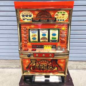 エレコ・アステカ・初代・パチスロ実機・4号機・動作品・現状品・No.250912-62・アート家財便B200