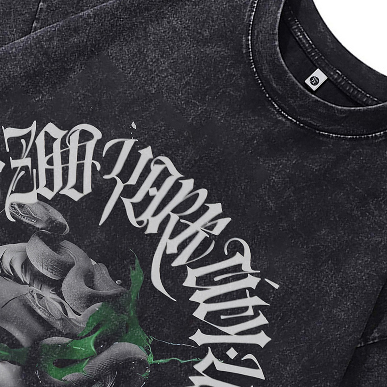 VINTAGE ストリート 蛇の子 Tシャツ T798