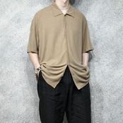 Jersey knit rayon shirt
