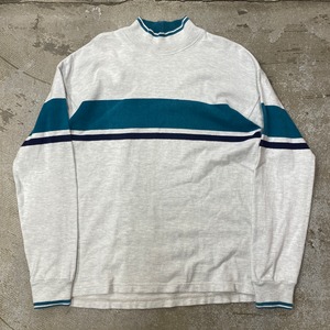 1980s LL BEAN L/S TEE BORDER USA