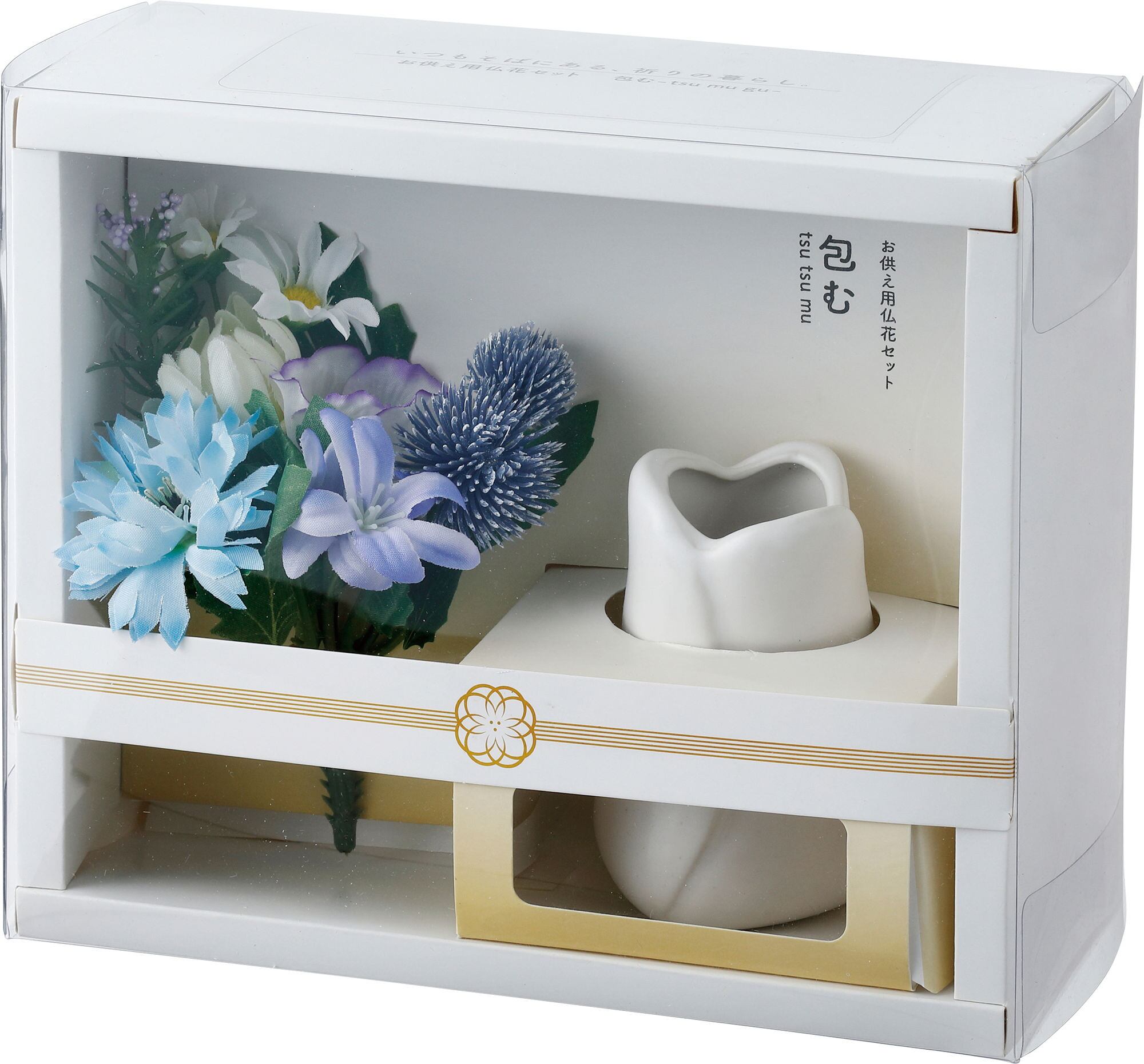 ブツダンヨウミニポット（ツツム）　ミックス系　FP-0847MIX　4961823698927　造花（アーティフィシャルフラワー） > 定番造花フラワー（素材）