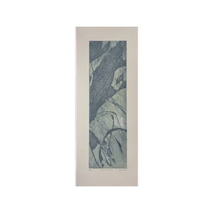 落合皎児【版画】Wind Mirror #26/30 — 1995 66(H) × 26(W)cm