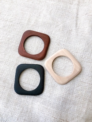 wood bangle slim 3set (ウッドバングル スリム3セット)