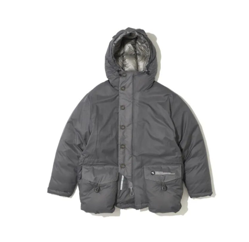 CMF OUTDOOR GARMENT ダウンフーディーXLウルフグレー人気完売 charger_cmf2502j01c