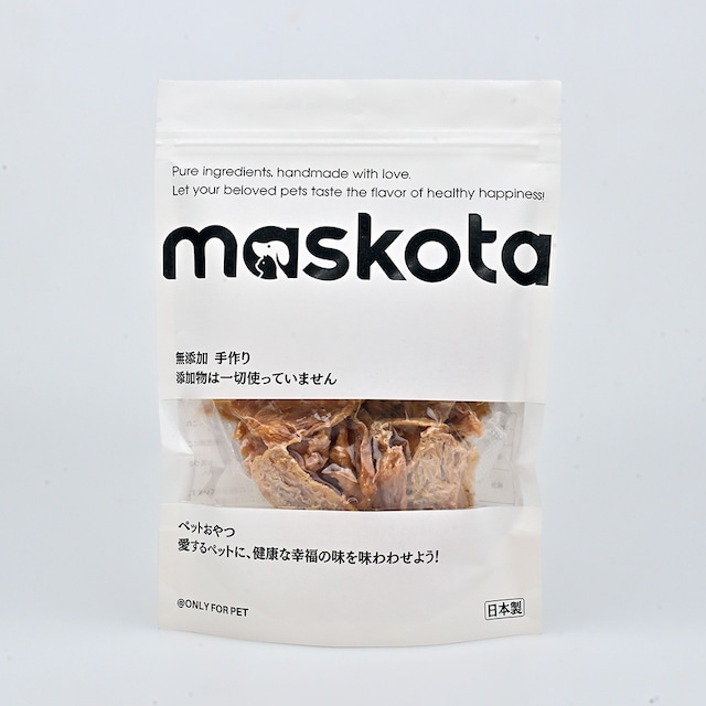 maskota 無添加 手作り 国産 鶏ささみ スライス ペットおやつ ジャーキー 200g