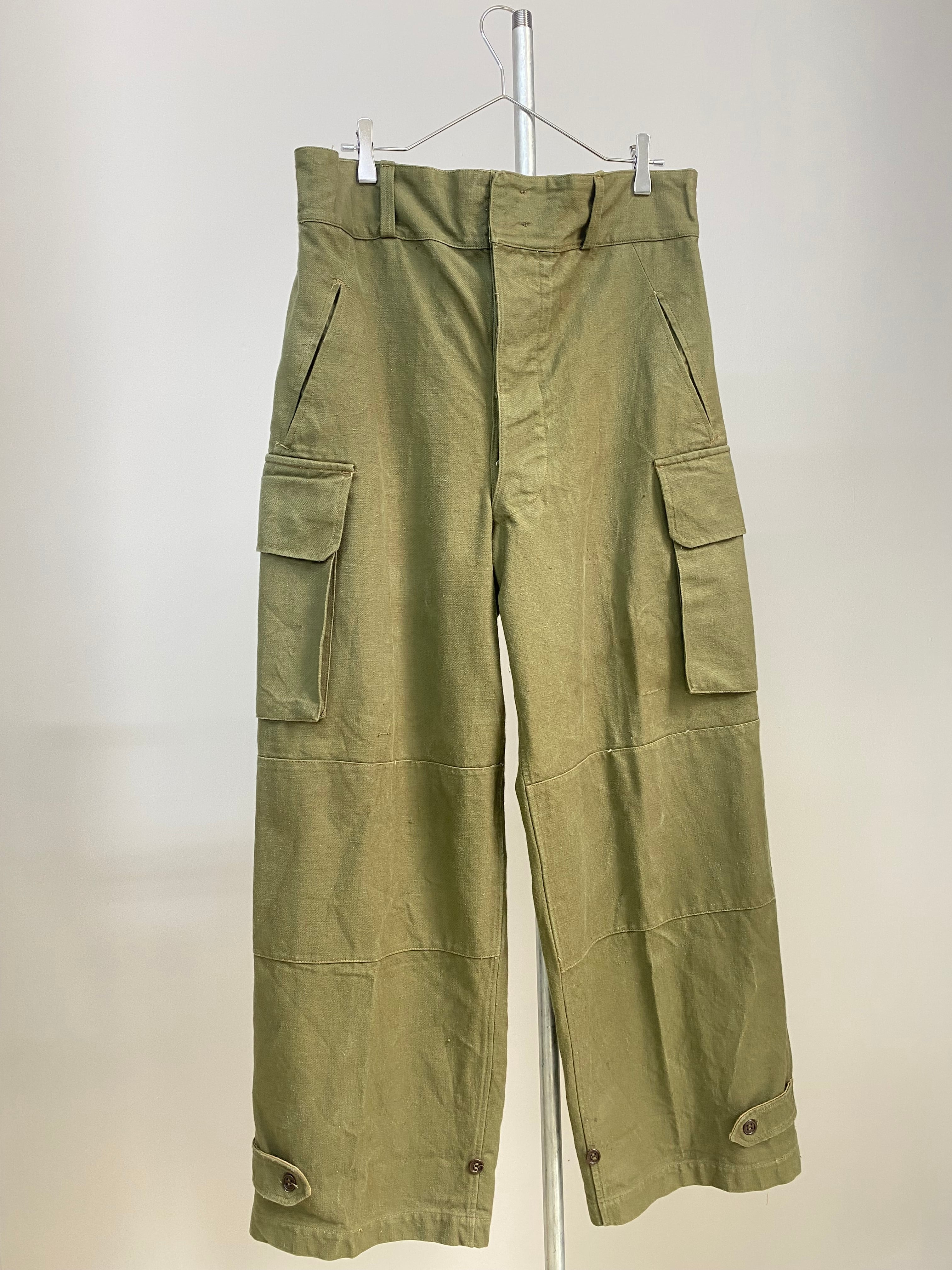 1970s Yugoslavia Army sniper pants ユーゴスラビア 軍 パンツ パーム