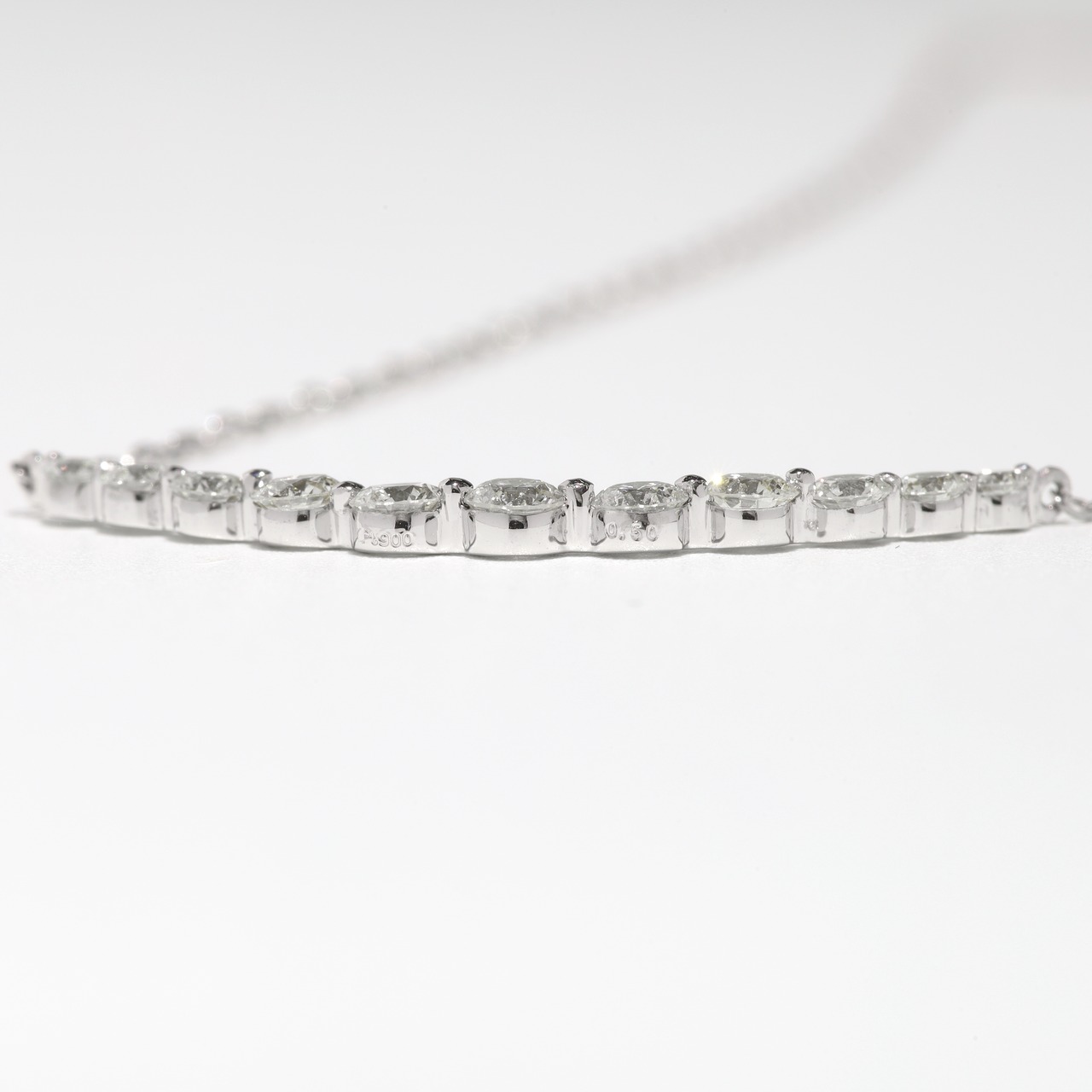 ダイヤモンド  デザインネックレス pt / 0.500ct