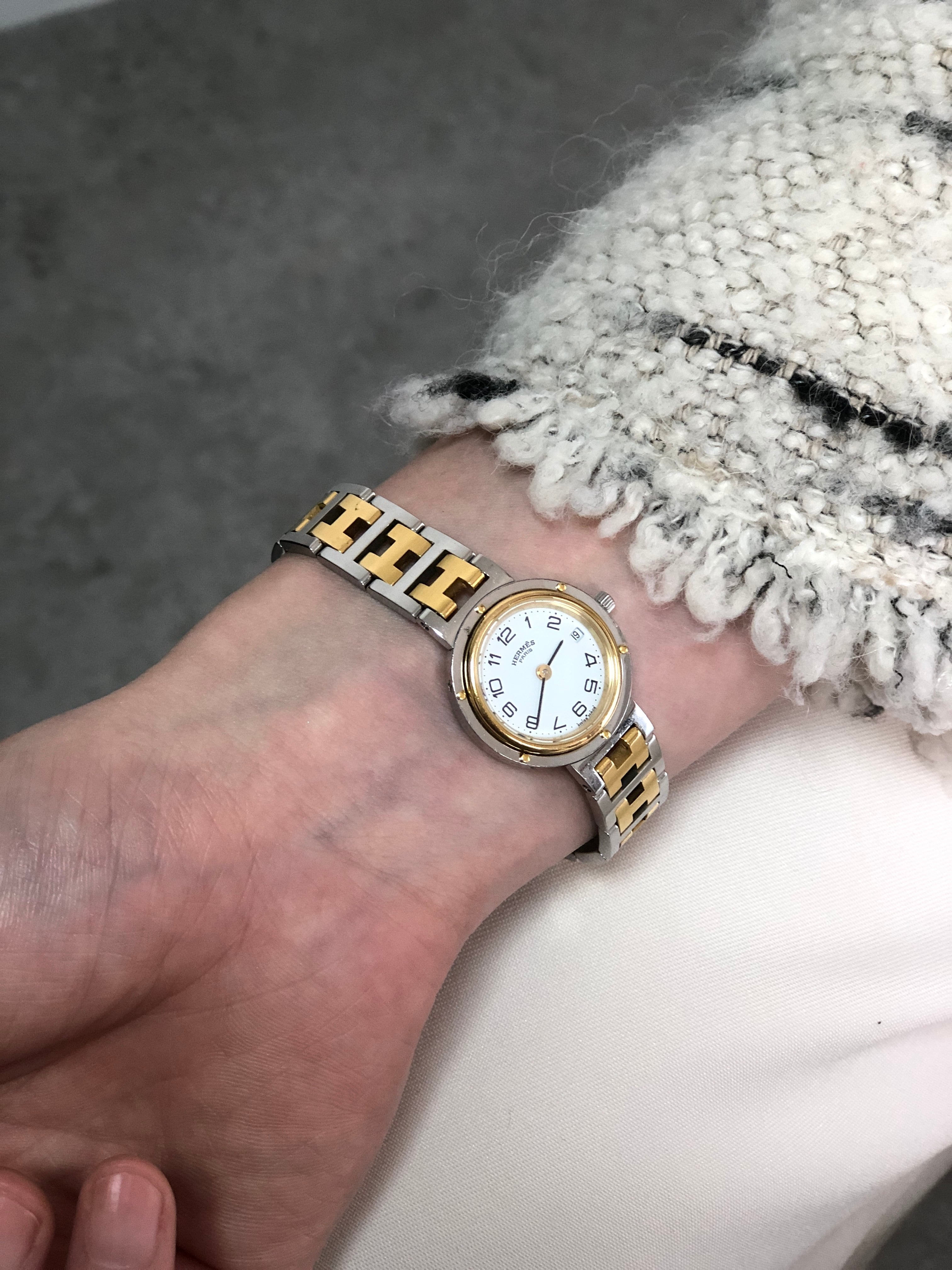 HERMES エルメス コインケース ブラウン レザー ルヴァンキャトル