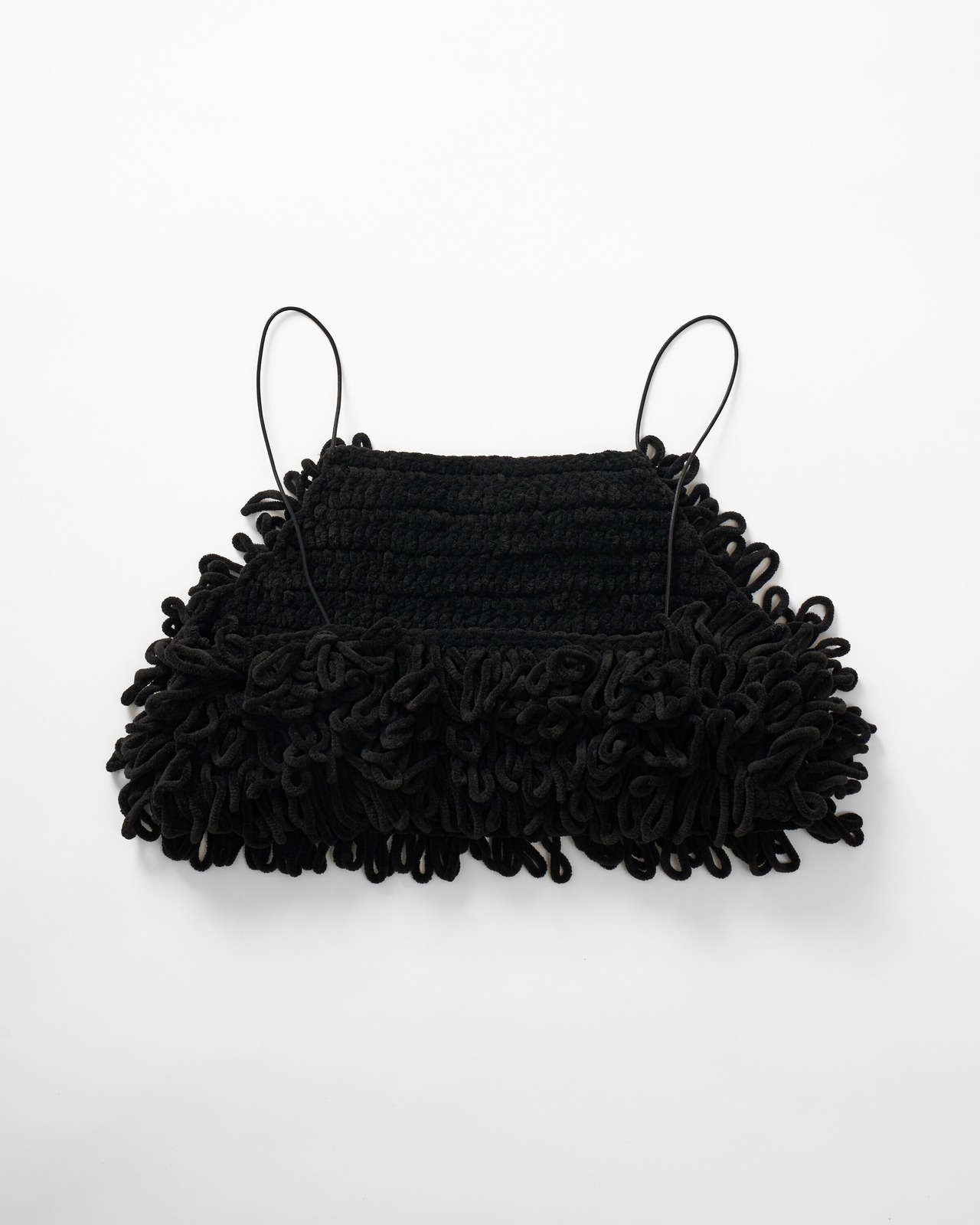 Thick Velvet Loop Monster Cami Hand Knit