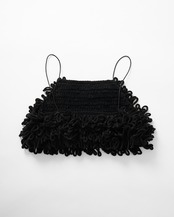 Thick Velvet Loop Monster Cami Hand Knit
