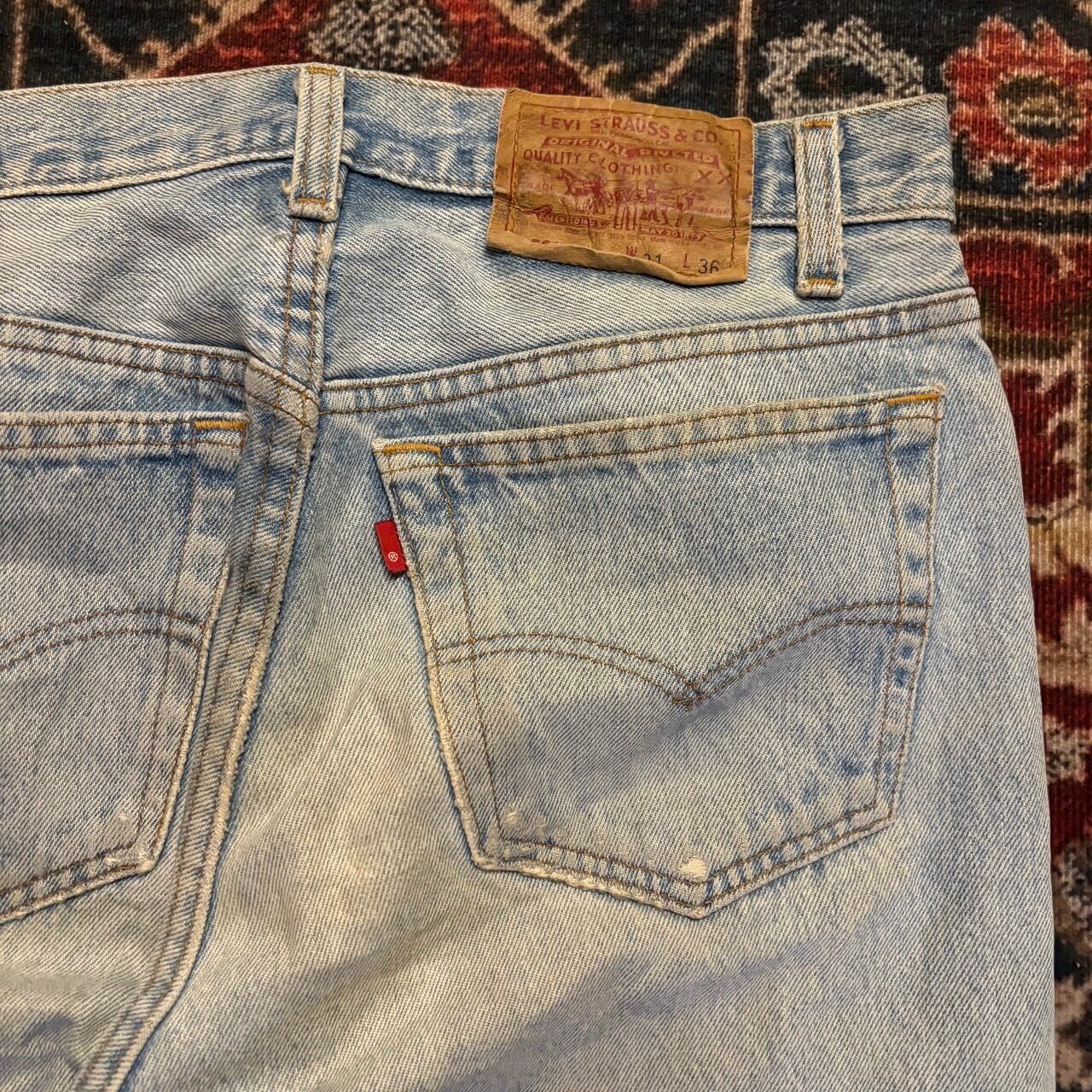 90s Levi's USA製 501 デニムパンツ W31 L36 W78cm リーバイス