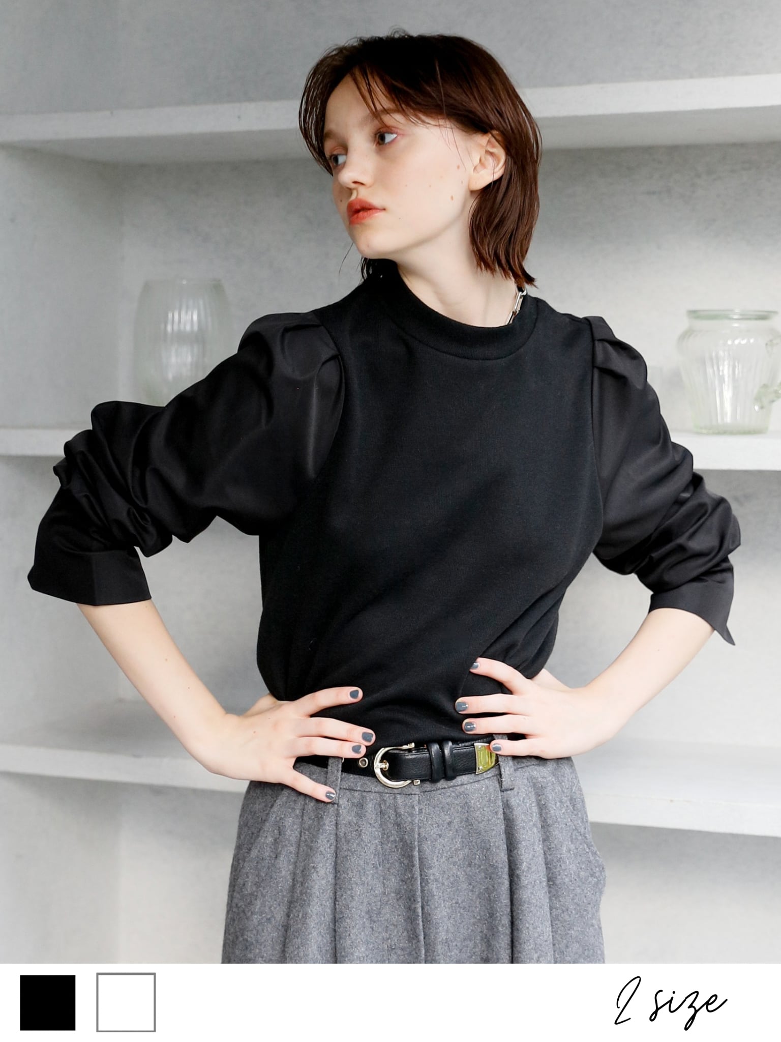 slit sleeve combi tops | Katrin TOKYO slit sleeve combi tops | Katrin TOKYO