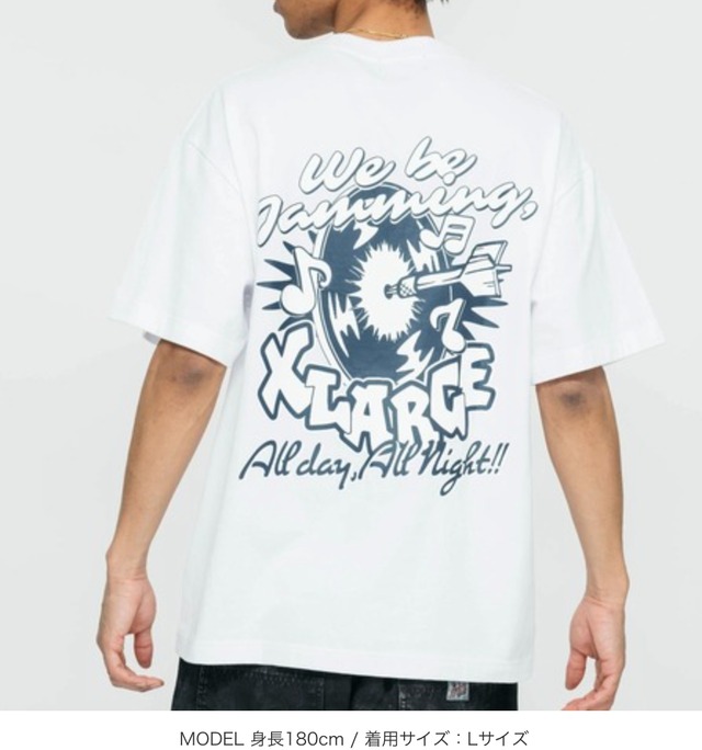 XLARGE】XLARGE FUNKY RECORDS S/S TEE 半袖Tシャツ 【エクストラ ...