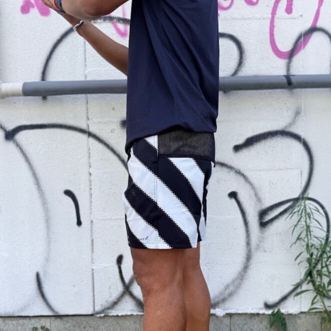 Answer4 / 4Pocket Short Pants“走るパンクス ver.”​（ストライプ