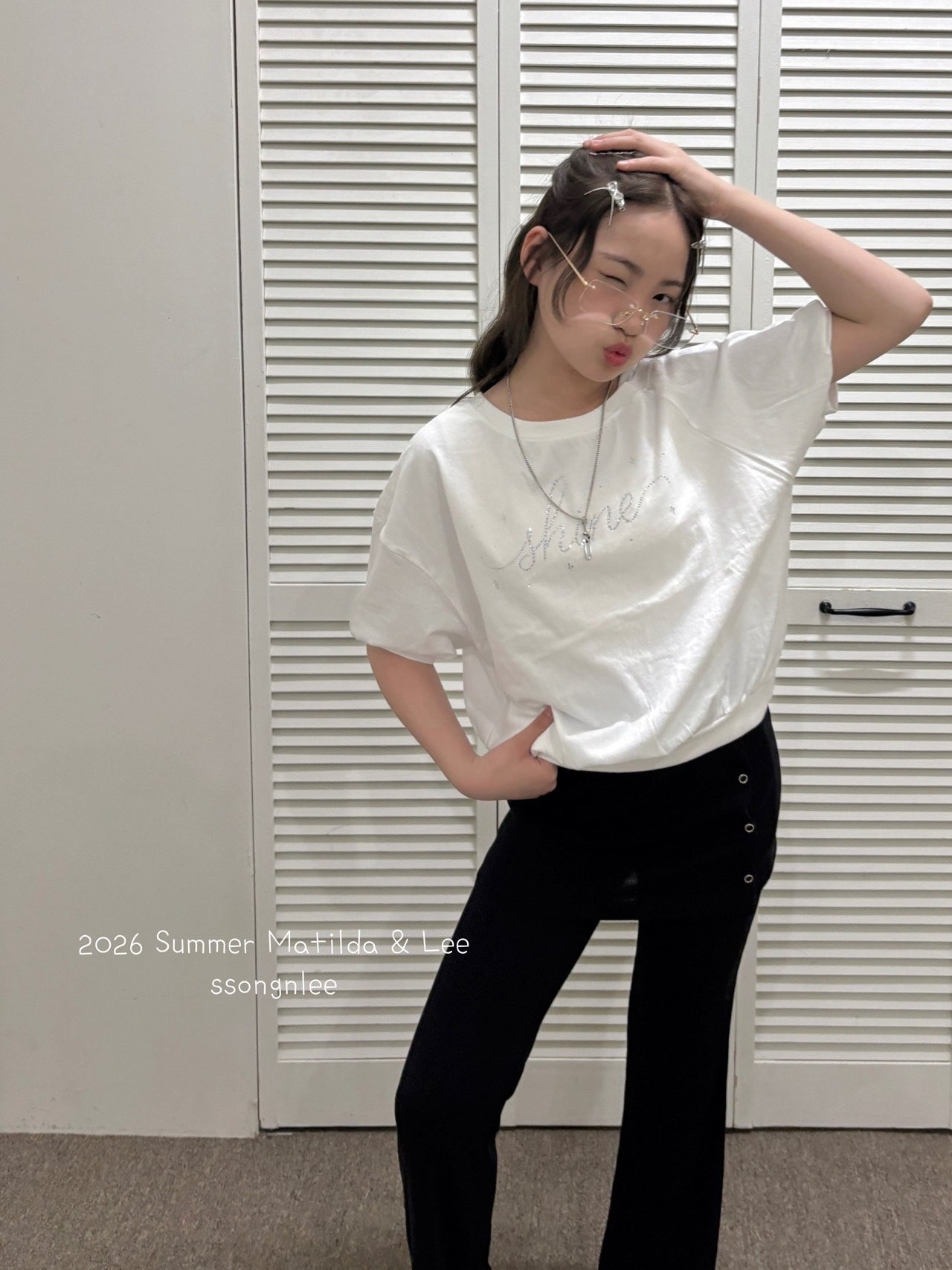 [Matilda&Lee] Layered Bootcut jeans (15/17/19) / [마틸다앤리] 레이어드부츠컷 (15/17/19)