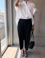 【26ss】Shoulder-Shirring Shirts_Blue