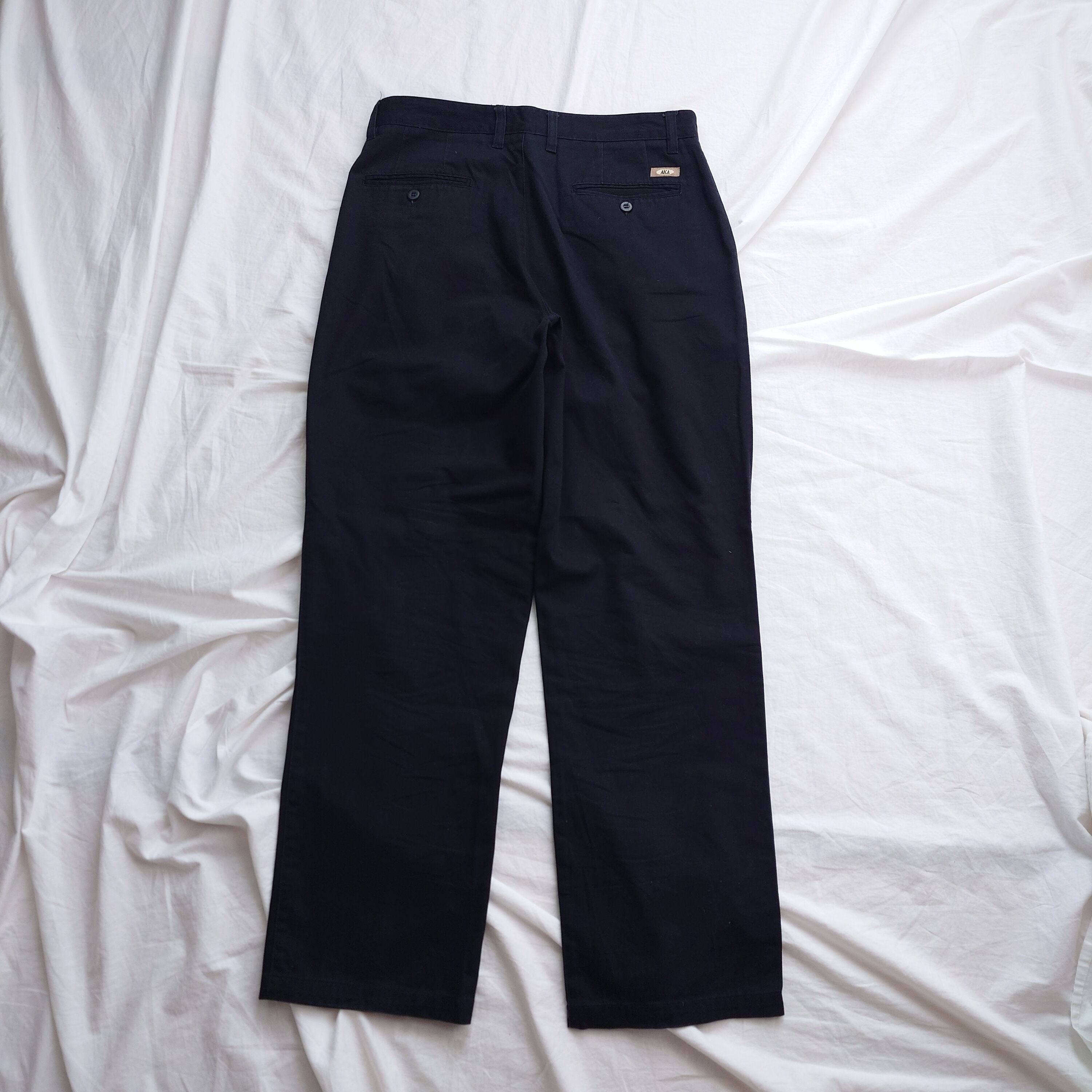 90s oldGAP ブラック チノパン ツータック 90s】古着 ツータック チノパン ブラック 黒 90年代 AKA コットン
