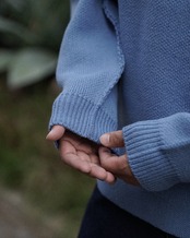 【#Re:room】Rrm BIG LOGO CREW NECK KNIT［REK162］