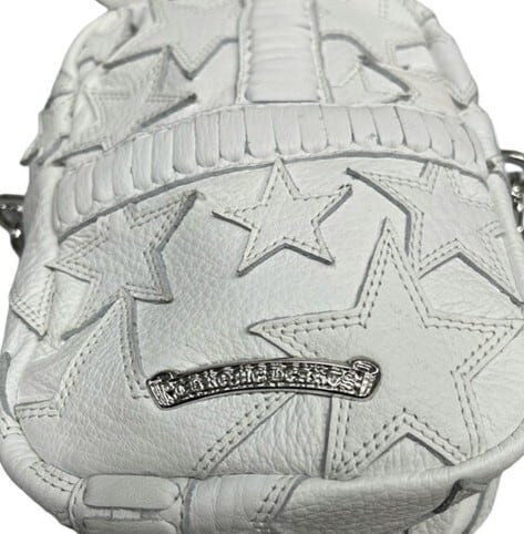 CHROME HEARTS クロムハーツ TAKA mini タカミニ Las Vegas Limited ラスベガス 限定 Star Patch スター パッチ White ホワイト 白 Shoulder Bag 鞄 ショルダーバック Size【フリー】 CHROME HEARTS クロム・ハーツ TAKA MINI STAR LEATHER