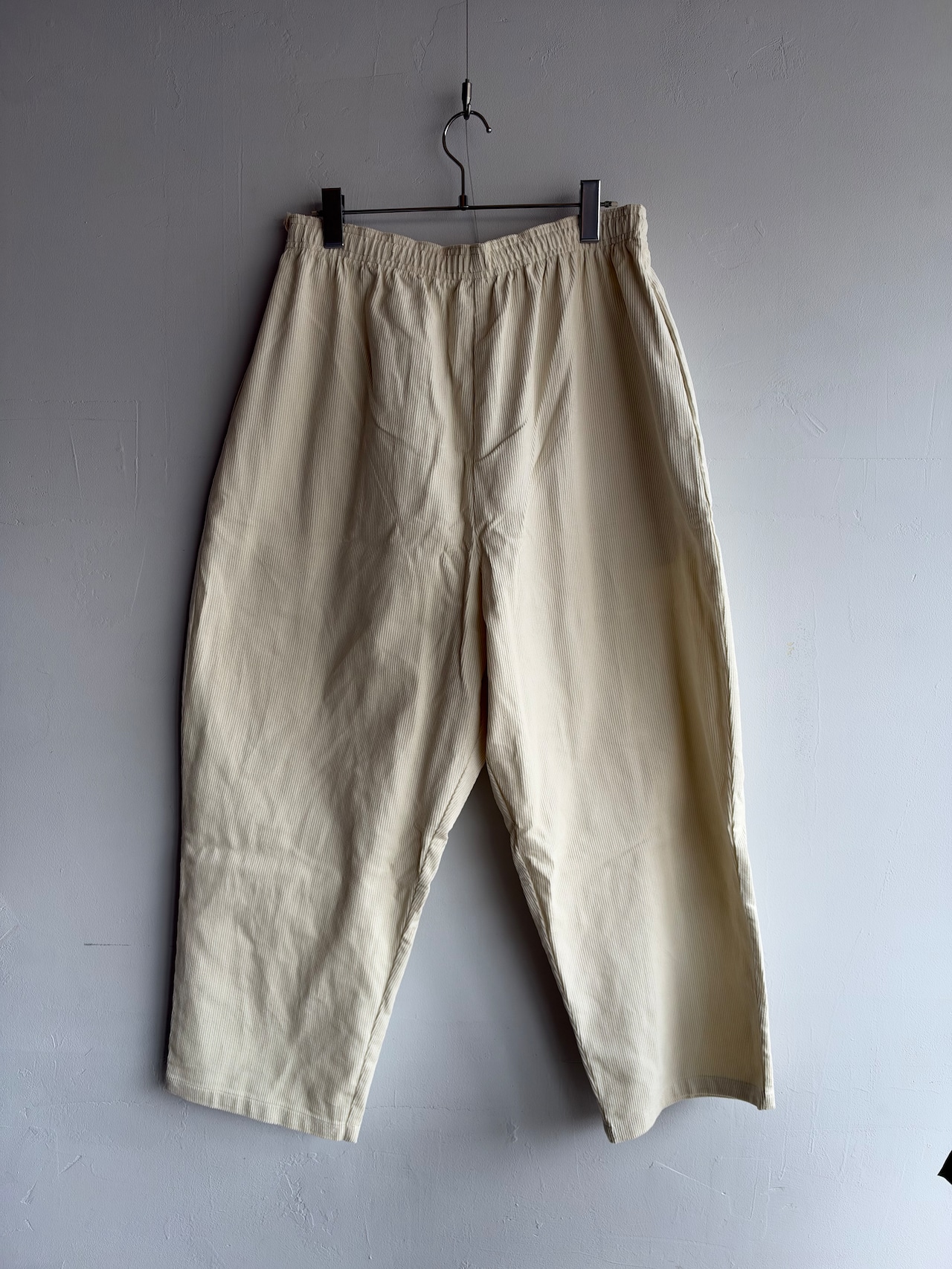 VOIRY SUNDAY PANTS-CORDUROY IVORY