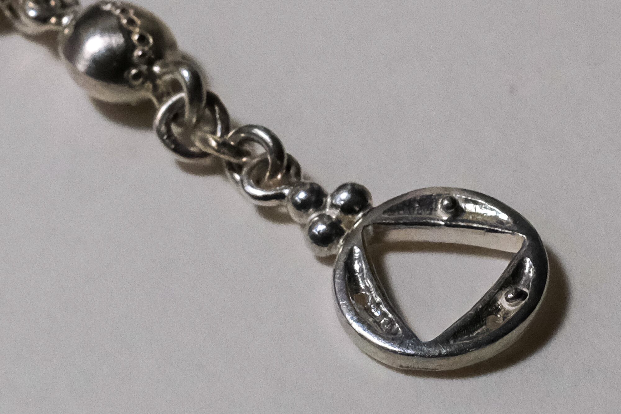 巡り ブレスレット silver no,374