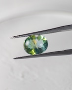 バフトップオーバルカット10×8mm #629【硝子の宝石】箔入