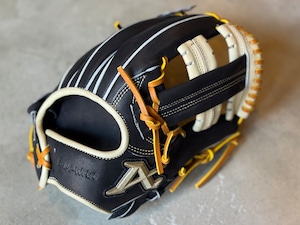 NATIONAL LINE【ATOMS】軟式用グローブ 内野手用 066型 ブラック×Cブラウン NATIONAL LINE【ATOMS】軟式用グローブ 内野手用 066型 ブラック×Cブラウン