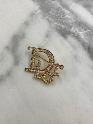 Christian Dior クリスチャン ディオール ディオールロゴ ストーン 