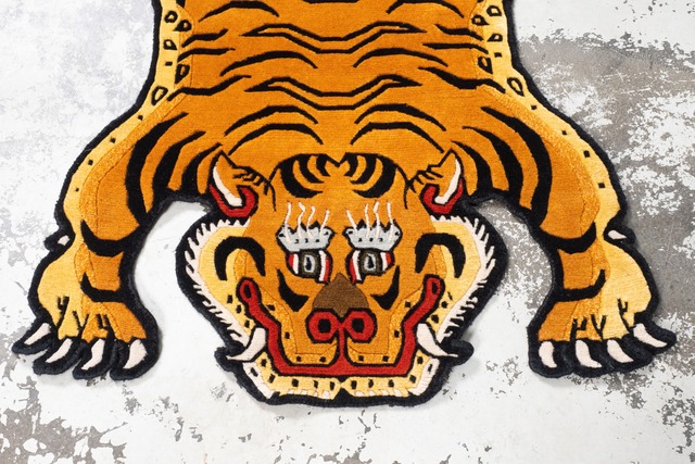 Tibetan Tiger Rug 《Sサイズ•プレミアムウール185》チベタンタイガーラグ